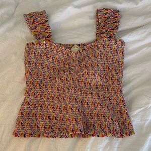 Maeve Smocked Top